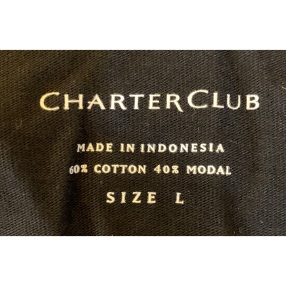 Charter Club Black Open Front Coat Womens Size L - Picture 4 of 6